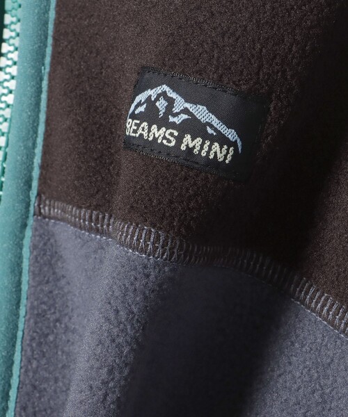 BEAMS mini（ビームスミニ）の「切り替え フリース ジャケット 2025FW（90～150cm）（ブルゾン・キッズ・チャコールグレー/ベージュ・90/150/140/130/120/110/100）」の19枚目の写真