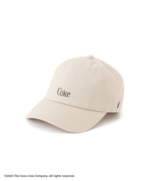 SALON adam et rope'（サロン アダム エ ロペ）の「Coca-Colaエンブロイダリーキャップ（キャップ・レディース・チャコールグレー/ベージュ・FREE）」の8枚目の写真