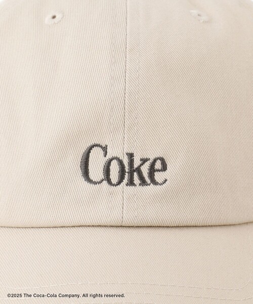 セール】Coca-Colaエンブロイダリーキャップ（キャップ）｜SALON adam