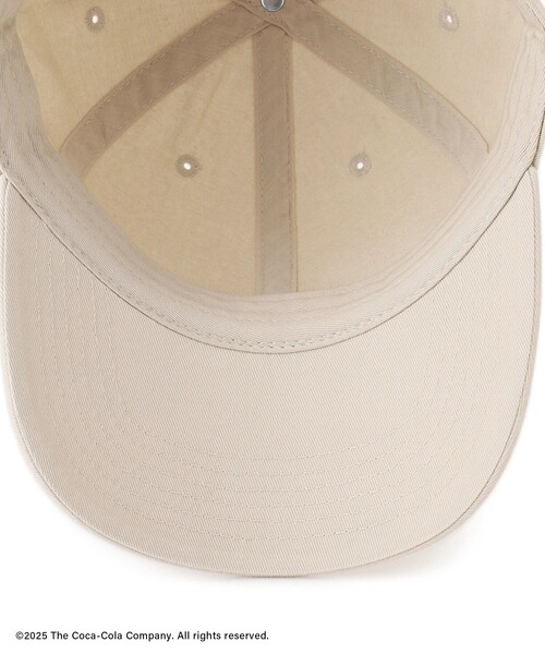 SALON adam et rope'（サロン アダム エ ロペ）の「Coca-Colaエンブロイダリーキャップ（キャップ・レディース・チャコールグレー/ベージュ・FREE）」の10枚目の写真