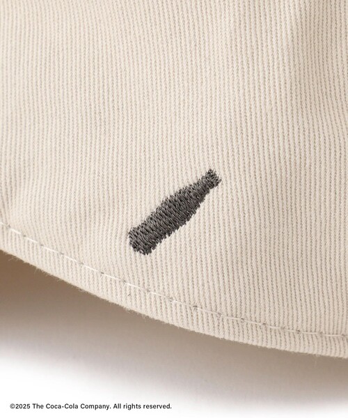 SALON adam et rope'（サロン アダム エ ロペ）の「Coca-Colaエンブロイダリーキャップ（キャップ・レディース・チャコールグレー/ベージュ・FREE）」の11枚目の写真