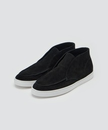 PELLICO SUNNY（ペリーコサニー）の「BARTEX メンズ スウェード チャッカ スニーカー 2.5cm BLACK（スニーカー）」