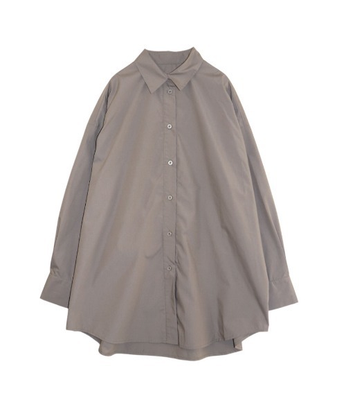 ACYM（アシーム）の「ボーイフレンドルーズシャツ（シャツ/ブラウス・レディース・グレー系その他/ホワイト/ブラックミックス・FREE）」の12枚目の写真