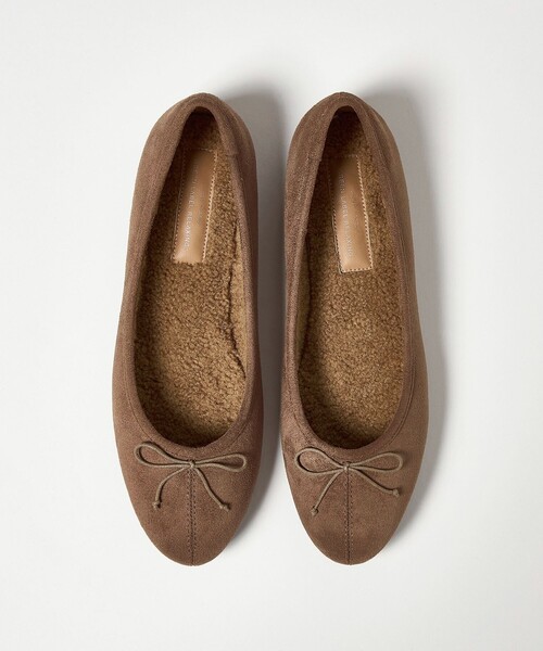 green label relaxing（グリーンレーベルリラクシング）の「ウォーム バレエシューズ / フラットシューズ 撥水（バレエシューズ・レディース・シルバー/ブラック/モカ/その他1/その他2・22.5cm/23cm/23.5cm/24cm/24.5cm/25cm/25.5cm）」の17枚目の写真