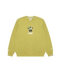 AAPE BY A BATHING APE スウェット A BATHING APE® Washed Effect Relaxed Fit Pullover Hoodie