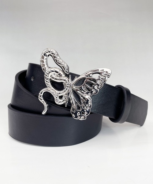 Candlestick（キャンドルスティック）の「スネーク バタフライ バックル 90's レトロ ベルト（ベルト・レディース・A/B・FREE）」の2枚目の写真