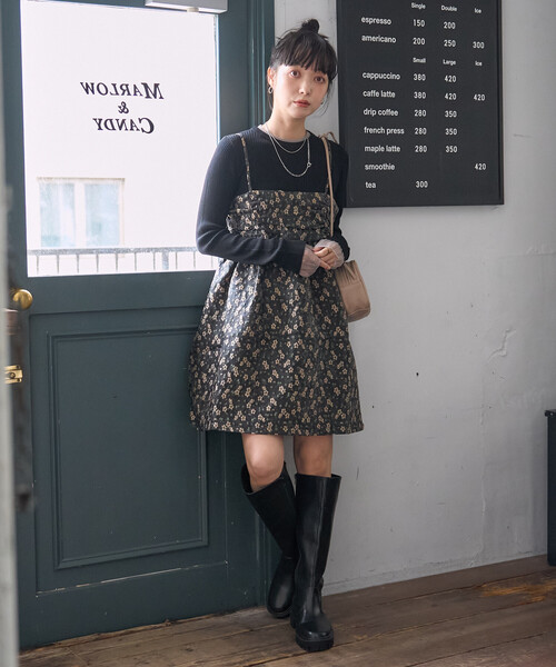 セール】＜セットアップ対応＞ クロッケフラワージャガード バック