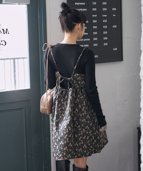 セール】＜セットアップ対応＞ クロッケフラワージャガード バック