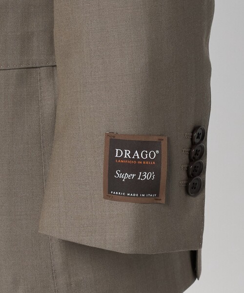 green label relaxing（グリーンレーベルリラクシング）の「DRAGO ミニヘリンボーン 3B CLS/D- スーツジャケット（スーツジャケット・メンズ・ネイビー/ベージュ・46/52/50/44/42/48）」の11枚目の写真