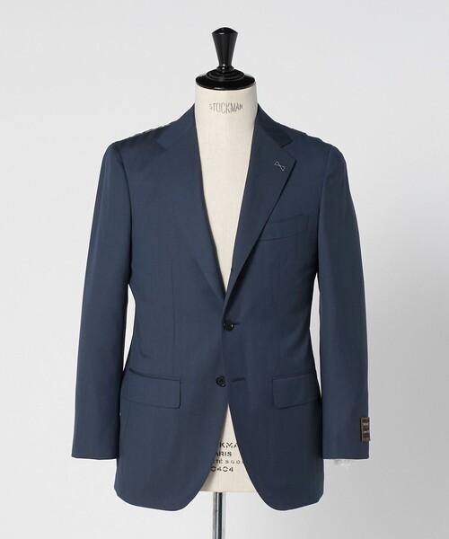 green label relaxing（グリーンレーベルリラクシング）の「DRAGO ミニヘリンボーン 3B CLS/D- スーツジャケット（スーツジャケット・メンズ・ネイビー/ベージュ・46/52/50/44/42/48）」の21枚目の写真