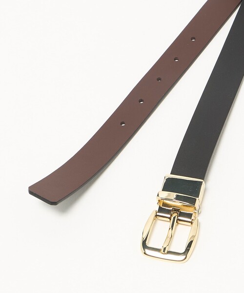 LEFIJE（レフィエ）の「＜LEFIJE＞リバーシブル ベルト（ベルト・レディース・ブラウン系/ベージュ・FREE）」の4枚目の写真