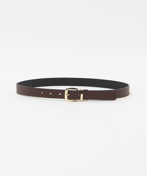 LEFIJE（レフィエ）の「＜LEFIJE＞リバーシブル ベルト（ベルト・レディース・ブラウン系/ベージュ・FREE）」の3枚目の写真