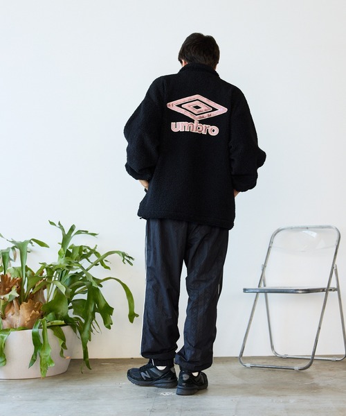 UMBRO/アンブロ Coach Jacket ボアジャケット（ブルゾン）｜UMBRO