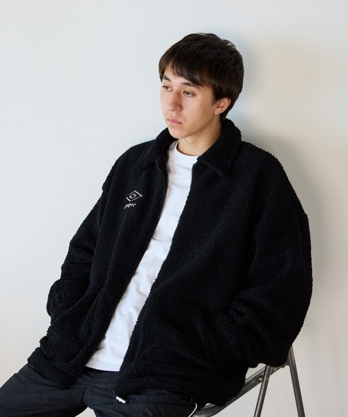 UMBRO（アンブロ）の「UMBRO/アンブロ Coach Jacket ボアジャケット