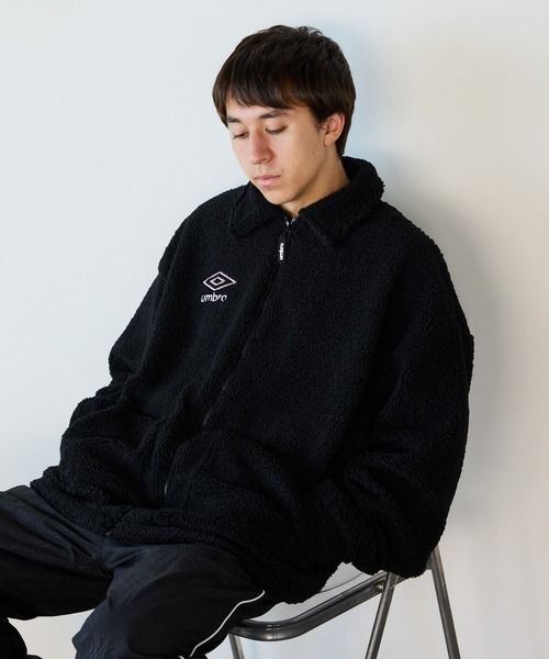 UMBRO/アンブロ Coach Jacket ボアジャケット（ブルゾン）｜UMBRO