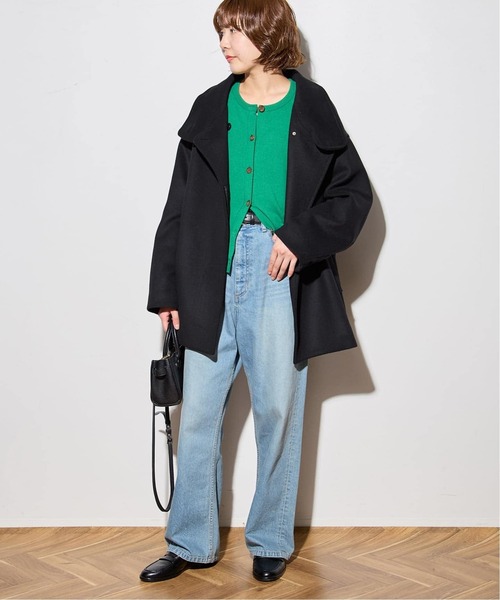 【お値下げ！】ジャーナルスタンダードレサージュ　ショートコート セール】MANTECO GIOLICA スタンドショートコート（その他アウター