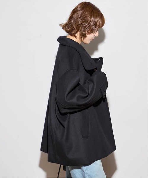 追加2》MANTECO/TWEEDスタンドショートコート（その他アウター