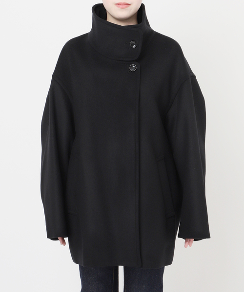 追加2》MANTECO/TWEEDスタンドショートコート（その他アウター