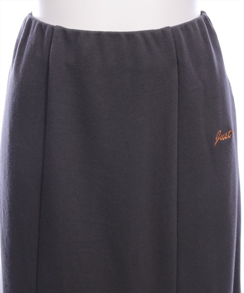 CLEAR BASIC（クリアベーシック）の「スウェットワンポイント刺繍入りマーメイドスカート[カジュアル 着回し抜群 大人]≪AW新作≫（スカート・レディース・チャコールグレー/杢グレー/ブラック・F）」の12枚目の写真