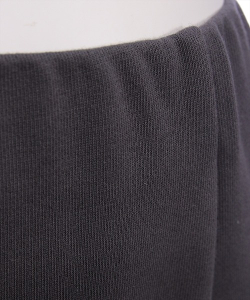 CLEAR BASIC（クリアベーシック）の「スウェットワンポイント刺繍入りマーメイドスカート[カジュアル 着回し抜群 大人]≪AW新作≫（スカート・レディース・チャコールグレー/杢グレー/ブラック・F）」の13枚目の写真