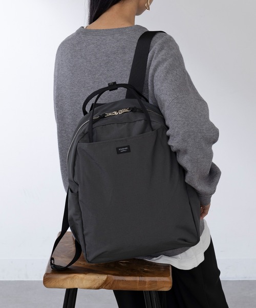 STANDARD SUPPLY(スタンダードサプライ)の「【STANDARD SUPPLY】WALLABY(バックパック/リュック・レディース・ライトブラウン/ブラック/ライトグレー/ダークグレー/ミント/グレー・FREE)」の5枚目の写真