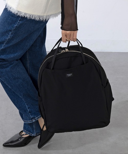 STANDARD SUPPLY(スタンダードサプライ)の「【STANDARD SUPPLY】WALLABY(バックパック/リュック・レディース・ライトブラウン/ブラック/ライトグレー/ダークグレー/ミント/グレー・FREE)」の11枚目の写真