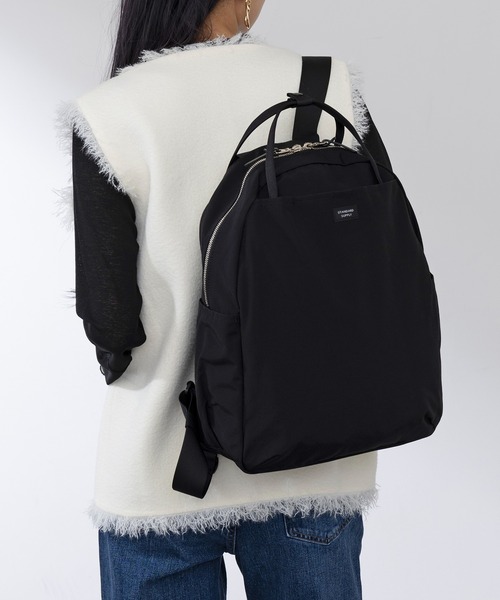 STANDARD SUPPLY(スタンダードサプライ)の「【STANDARD SUPPLY】WALLABY(バックパック/リュック・レディース・ライトブラウン/ブラック/ライトグレー/ダークグレー/ミント/グレー・FREE)」の8枚目の写真