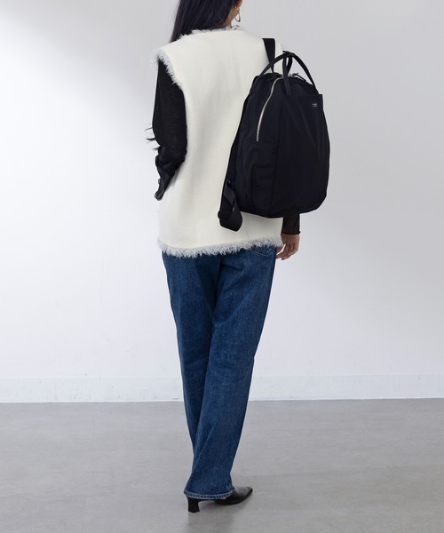 STANDARD SUPPLY(スタンダードサプライ)の「【STANDARD SUPPLY】WALLABY(バックパック/リュック・レディース・ライトブラウン/ブラック/ライトグレー/ダークグレー/ミント/グレー・FREE)」の13枚目の写真