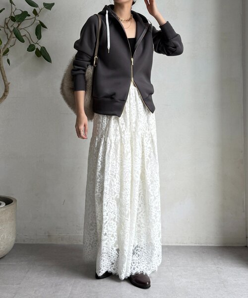 プラムダンボールジップフーディー（パーカー）｜DouDou（ドゥドゥ）の