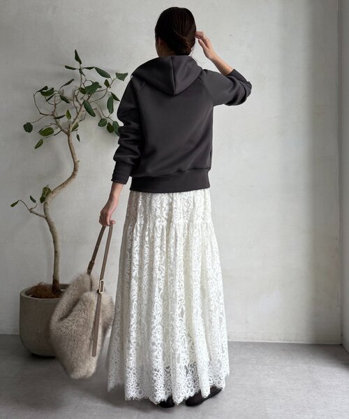 プラムダンボールジップフーディー（パーカー）｜DouDou（ドゥドゥ）の