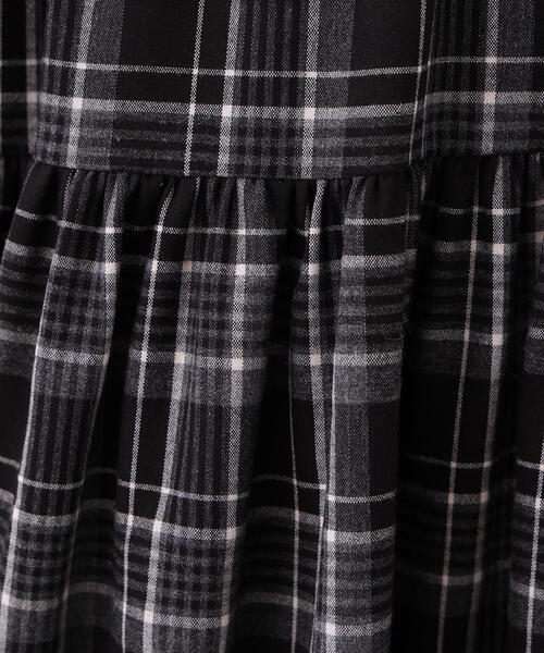 N.（N. Natural Beauty Basic）（エヌエヌナチュラルビューティーベーシック）の「【PS/低身長サイズ】チェックティアードスカート（スカート・レディース・ブラウン系その他/ブラック系その他・P/S/MEDIUM）」の18枚目の写真