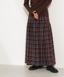 N.（N. Natural Beauty Basic） | 【PS/低身長サイズ】チェックティアードスカート(スカート)