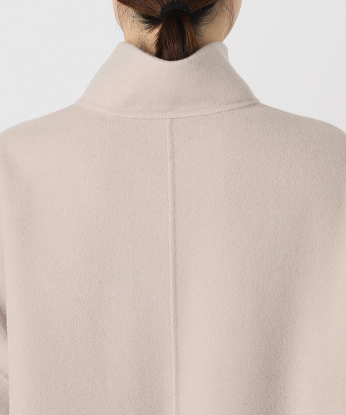 slobe iena souple wool ダブルフェイススタンドコート SLOBE IENA｜《WEB限定/追加予約》souple woolダブルフェイススタンド