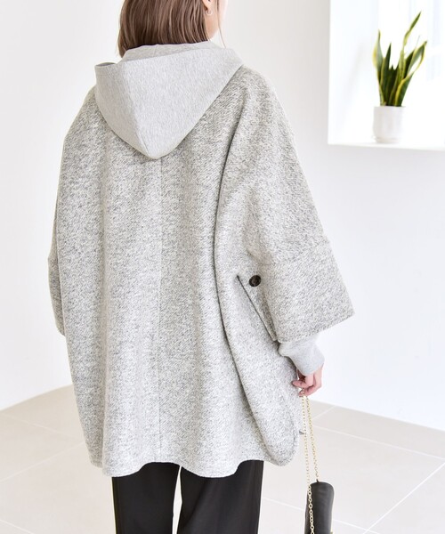 CYCLAS ウールリバーコート ミモレ丈 L CYCLAS ウールリバーコート ミモレ丈 L CYCLAS（シクラス）通販