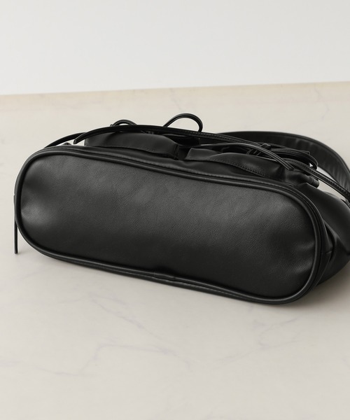 RAGEBLUE（レイジブルー）の「レザーリボンミニショルダーバッグ（ショルダーバッグ・レディース・ブラック・FREE）」の9枚目の写真