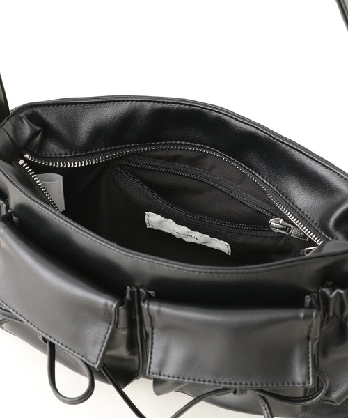 RAGEBLUE（レイジブルー）の「レザーリボンミニショルダーバッグ（ショルダーバッグ・レディース・ブラック・FREE）」の10枚目の写真