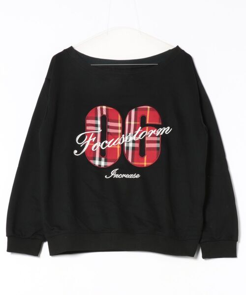 GORGE(ゴージ)の「《オフショル風シルエット》レディース 裏毛 スウェット 長袖 トップス 春夏秋(スウェット・レディース・A/C/D/B・F)」の18枚目の写真