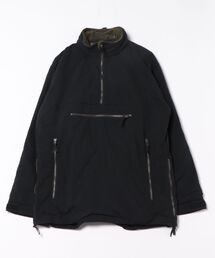 バーバリーゴルフ　撥水加工プルオーバーナイロンジャケット　ブラック　M 新品 MENS】BOMBER JACKET ボンバージャケット / 撥水 透湿 / +phenix