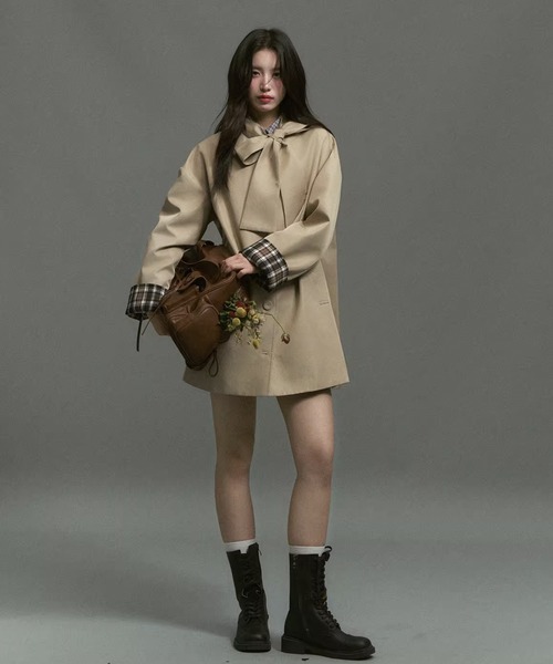 ほぼ未使用✨️今季25SS エストネーション ソモウウール トレンチ