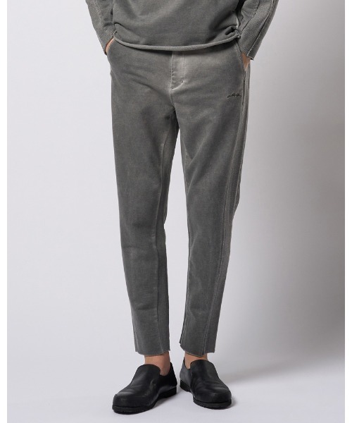 wjk(ダヴルジェイケイ)の「cut-off sweat pants(スウェットパンツ・メンズ・ダークグレー/ライトグレー/ライトブルー・SMALL/MEDIUM/LARGE/X-LARGE)」の2枚目の写真