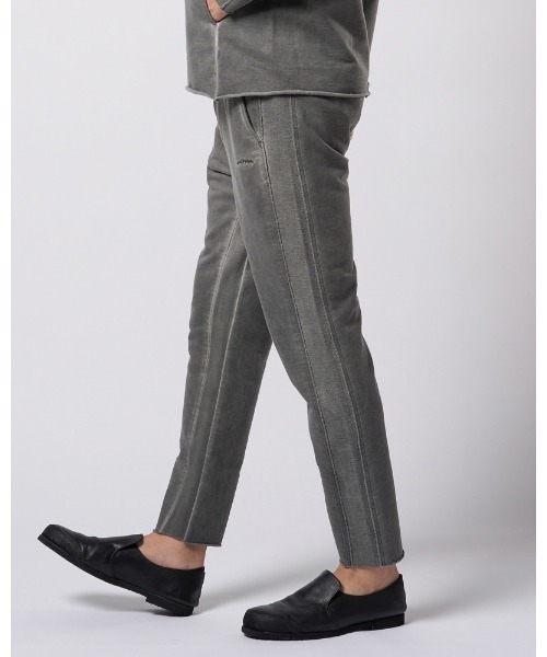 wjk(ダヴルジェイケイ)の「cut-off sweat pants(スウェットパンツ・メンズ・ダークグレー/ライトグレー/ライトブルー・SMALL/MEDIUM/LARGE/X-LARGE)」の7枚目の写真