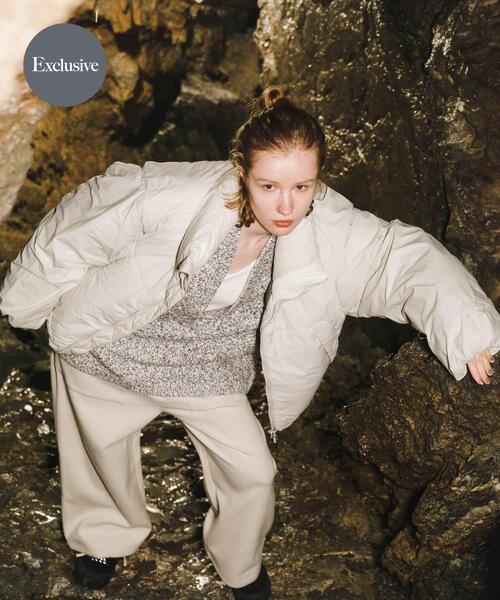 別注』NANGA×EKAL スタンドカラーダウンジャケット（ダウンジャケット