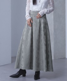 ELUNIS | ジャカードタックフレアスカート(スカート)