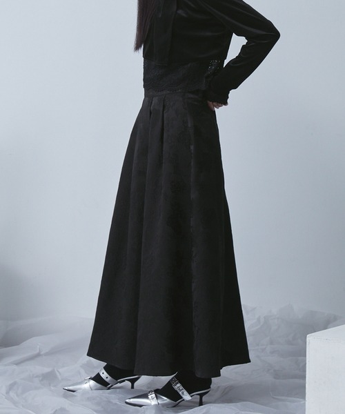 シルエットのキレイなフレアスカートのラテンドレス 黒 シルエットのキレイなフレアスカートのラテンドレス 黒 シルエットの