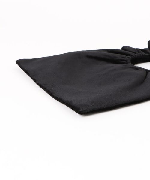 GEORGE'S（ジョージズ）の「ベロアフリルバッグ（ハンドバッグ・レディース・ブラック/カーキ・FREE）」の7枚目の写真