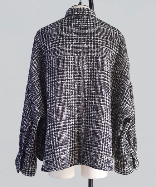 SHINYAKOZUKA(シンヤコヅカ)の「【SHINYAKOZUKA/シンヤコズカ】GIANT SHIRT(シャツ/ブラウス・メンズ・ブラック・S/M/L)」の2枚目の写真