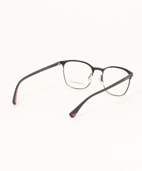 EMPORIO ARMANI(エンポリオアルマーニ)の「【EMPORIO ARMANI/エンポリオアルマーニ】スクエア メガネ EA1114 3001(メガネ・メンズ・ブラック・FREE)」の3枚目の写真