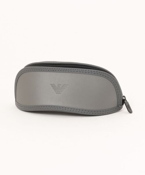 EMPORIO ARMANI(エンポリオアルマーニ)の「【EMPORIO ARMANI/エンポリオアルマーニ】スクエア メガネ EA1114 3001(メガネ・メンズ・ブラック・FREE)」の4枚目の写真