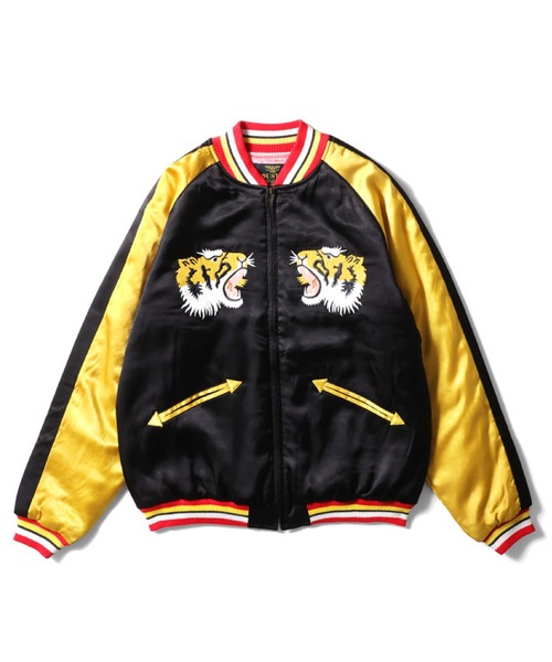 HOUSTON レーヨンスカジャン(TIGER)（スカジャン）｜HOUSTON