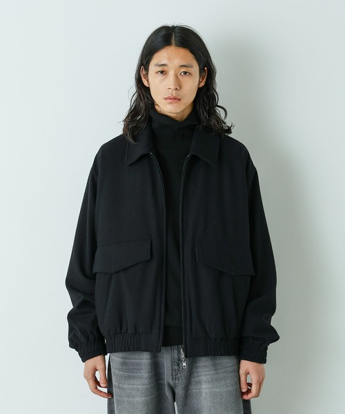 HOTEL PALACE」ルーズシルエットスイングトップ（ブルゾン